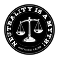 Neutrality is a myth! Sticker