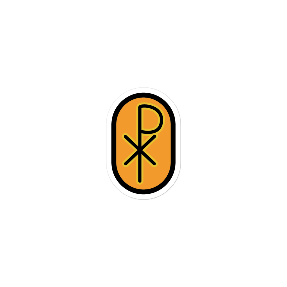 Chi Rho Sticker