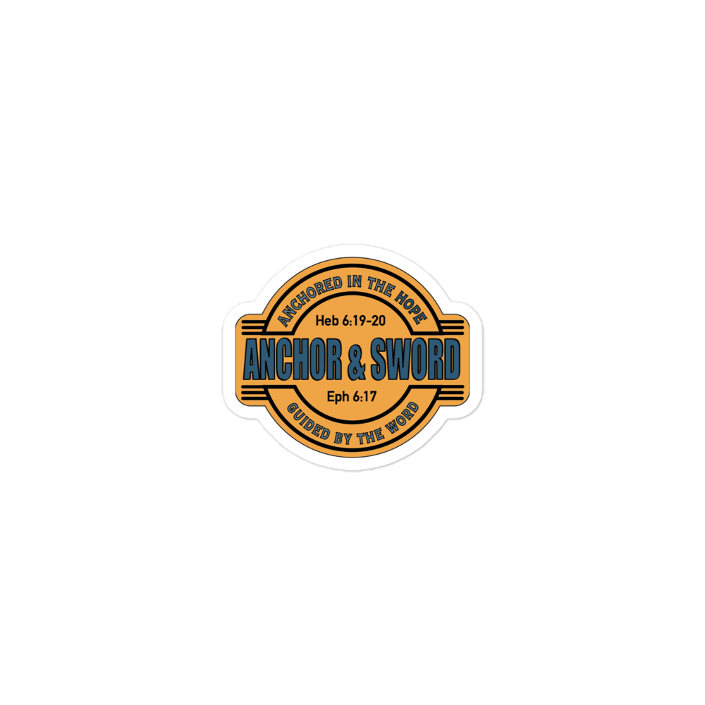 Anchor & Sword sticker